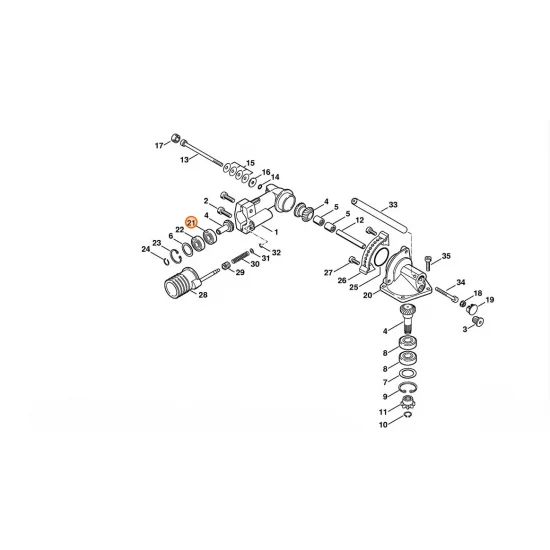 STIHL  Łożysko kulkowe 609 9503 003 0040